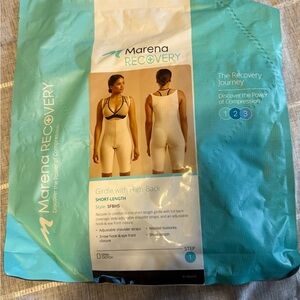 Marena Beige High-Back Girdle